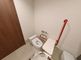 清潔なトイレスペース