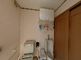バリアフリー設計のトイレスペース