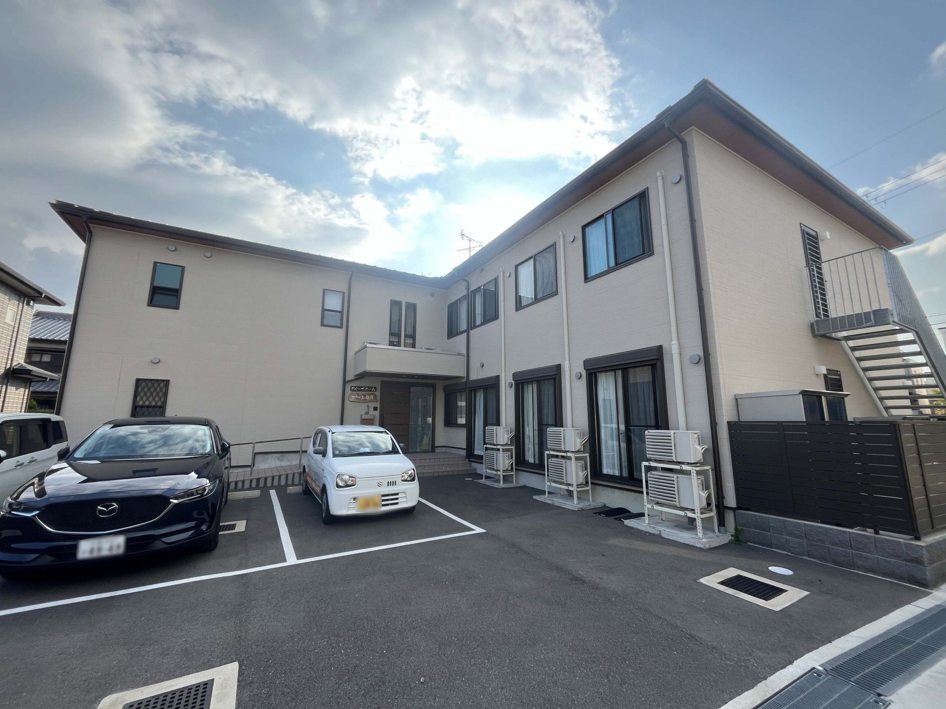 清潔感のある建物外観