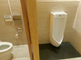 清潔で広々としたトイレスペース