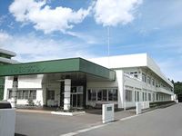 ゆったりとした施設の外観
