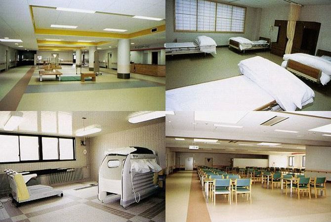 広々とした施設内の様子