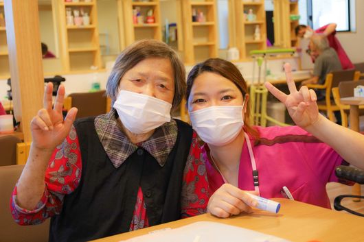 利用者様と職員