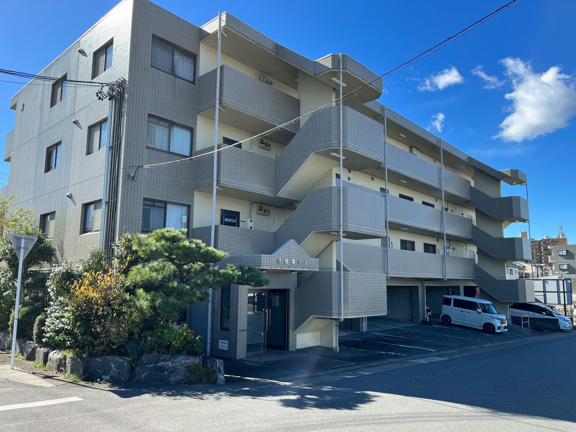 快適な居室を備えた外観