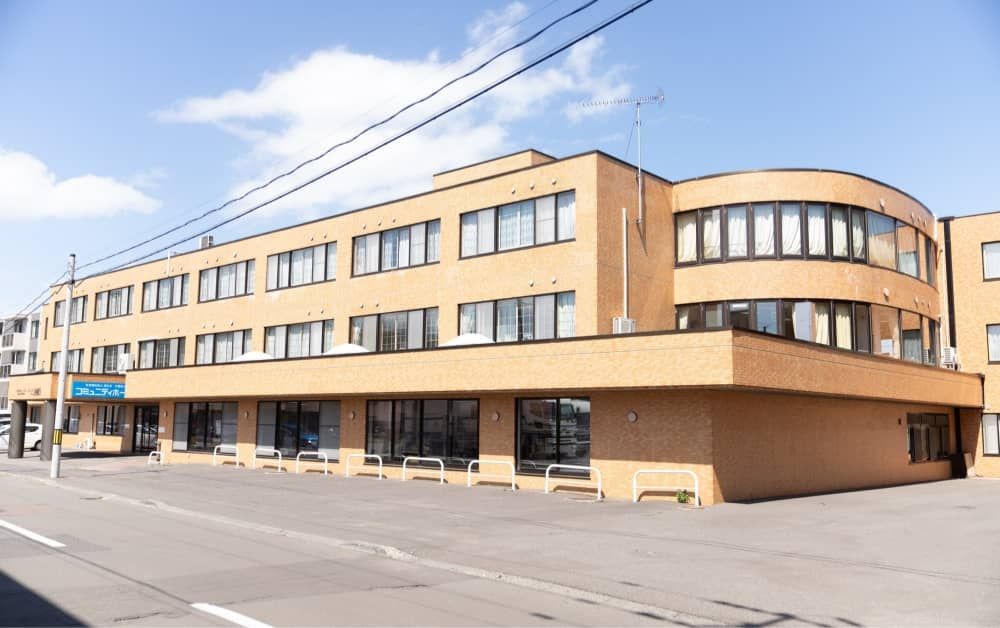 日差しの入る快適な建物