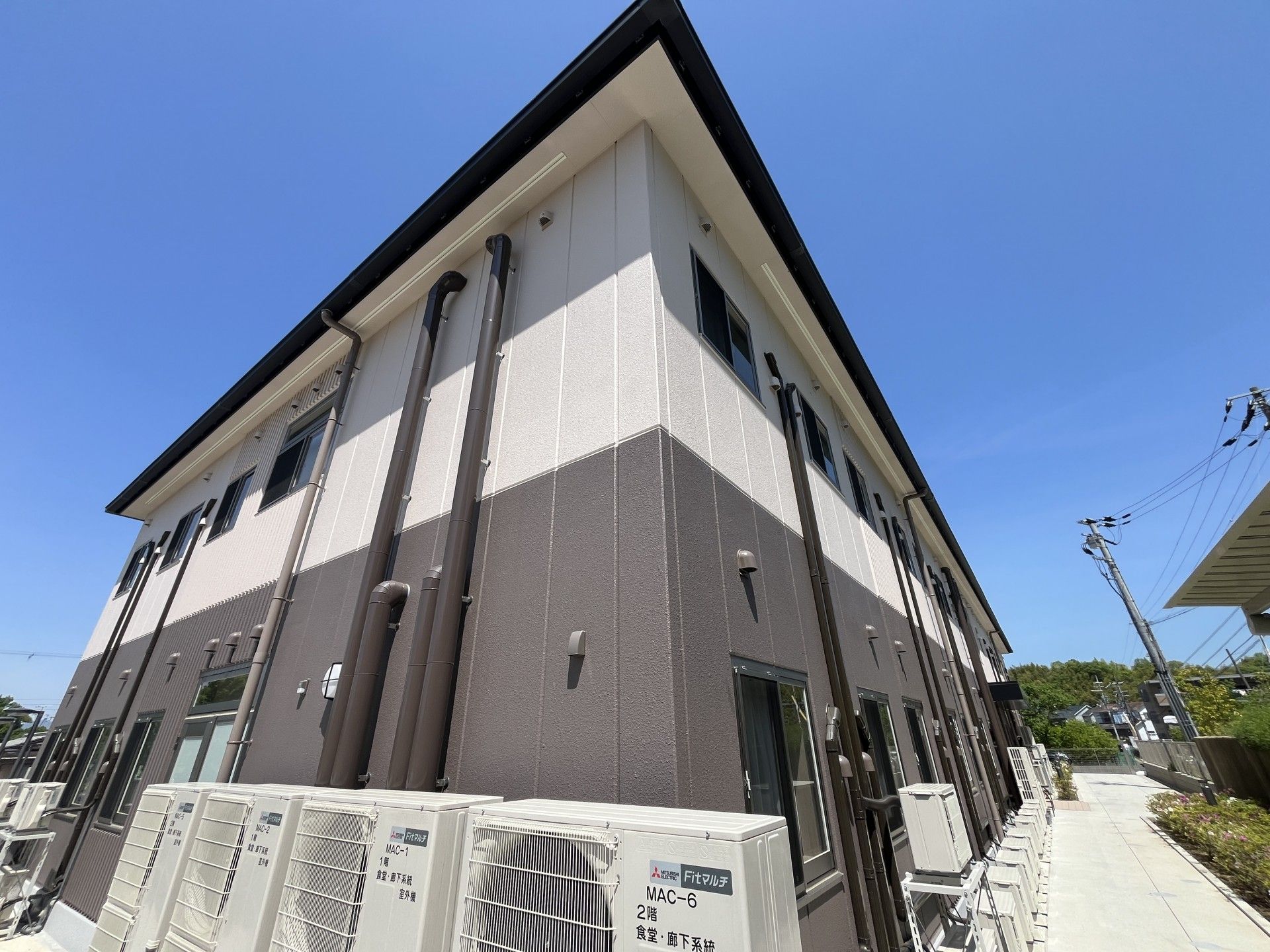 快適な居住空間の外観