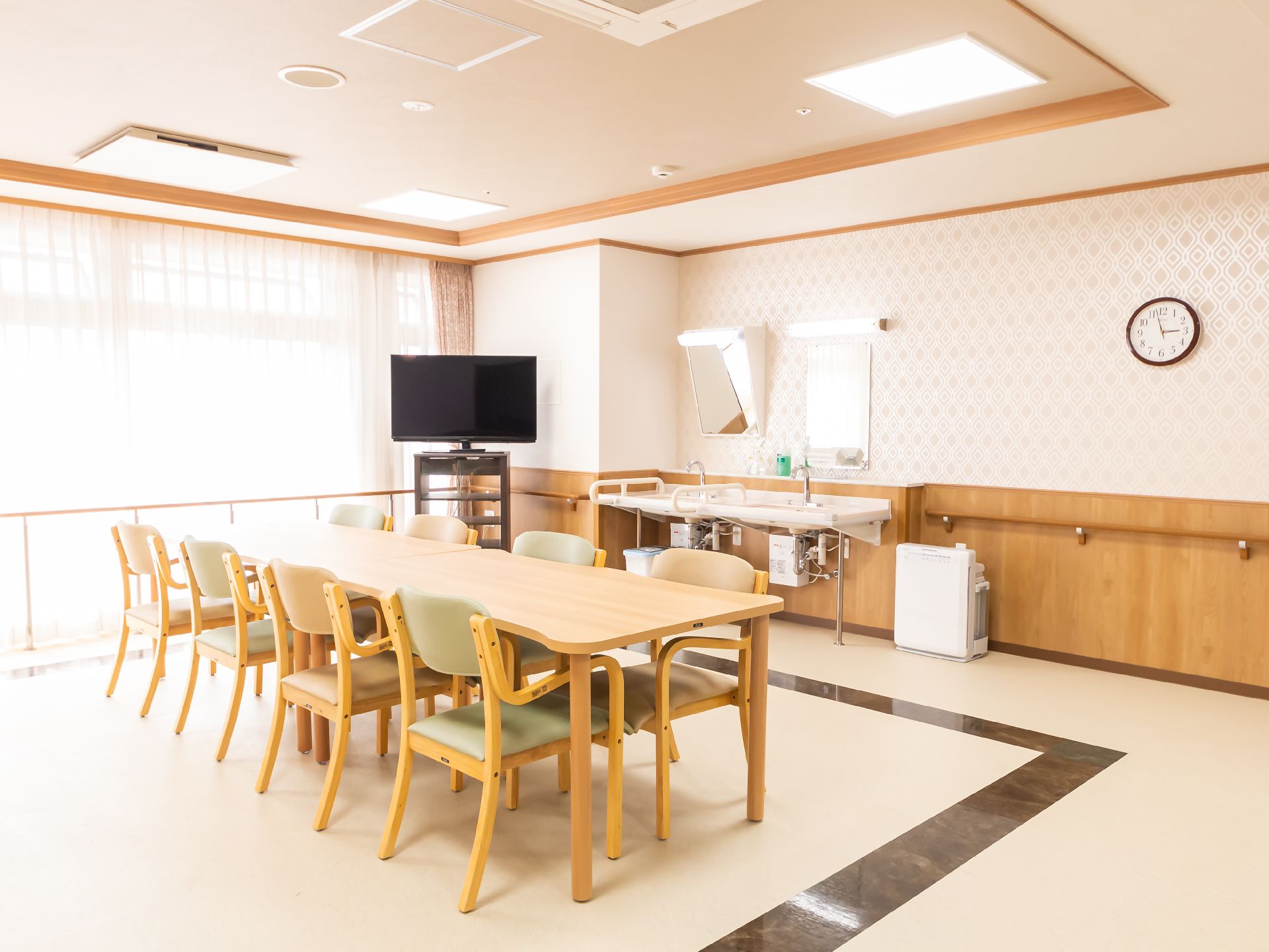 テレビをご鑑賞いただける共有スペース