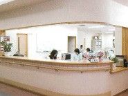 受付カウンター