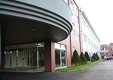 ゆったりとしたエントランス