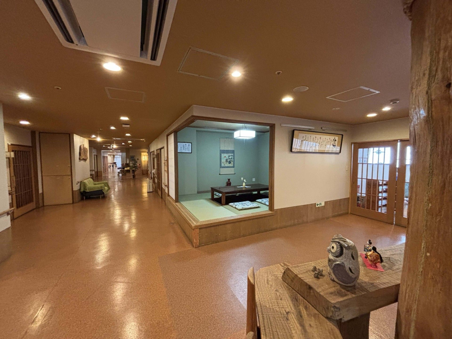 和室のある廊下