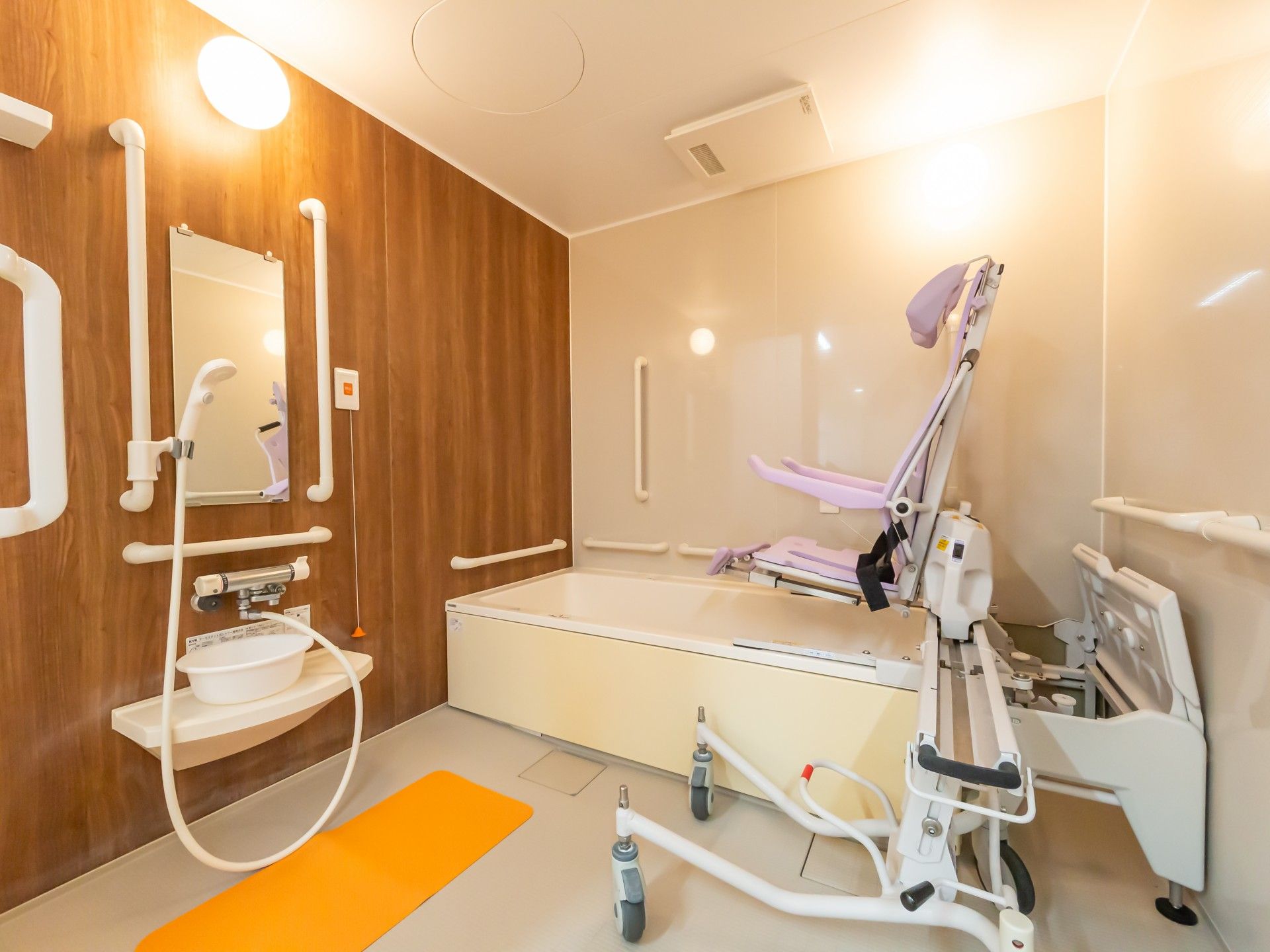 安全な入浴設備