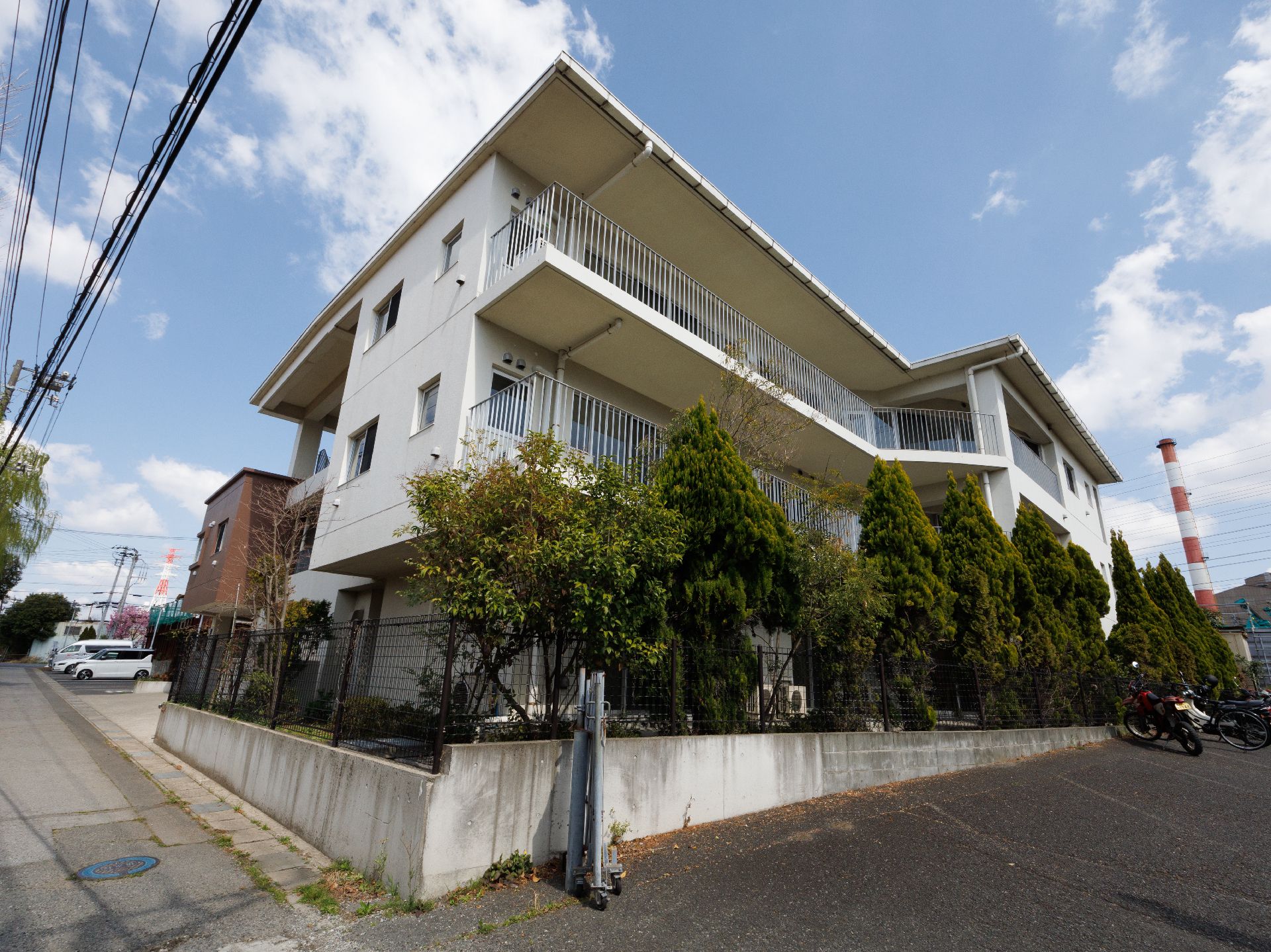 住宅型有料老人ホームの外観