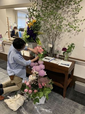 事務所カウンター前②