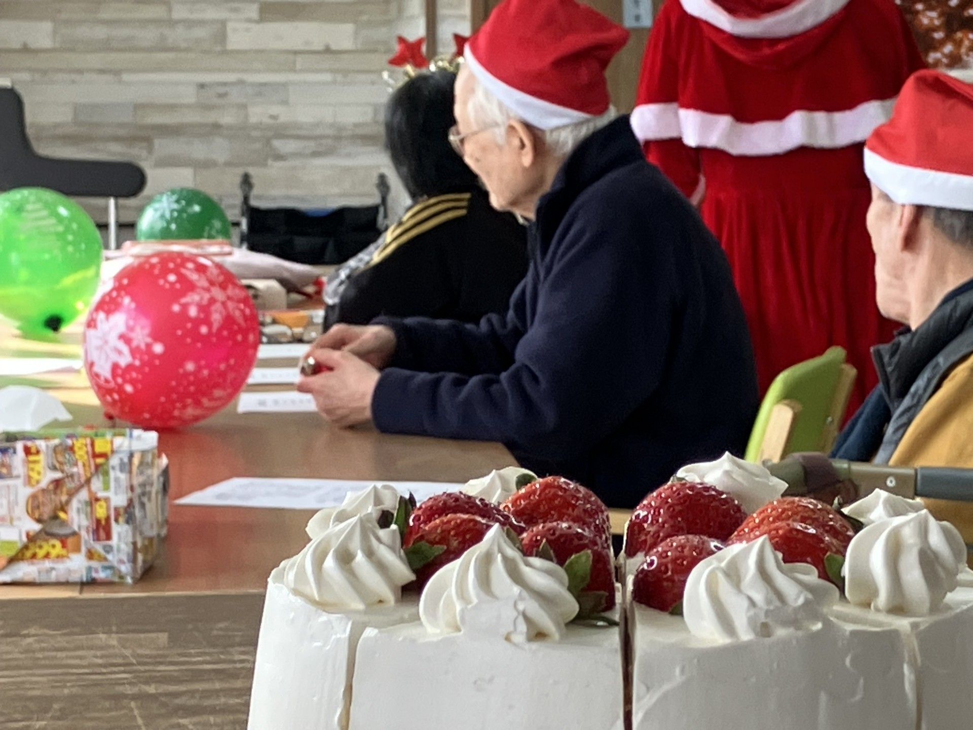 楽しい集まりの様子