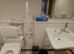 バリアフリー対応のトイレ設備