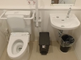 バリアフリーのトイレ設備