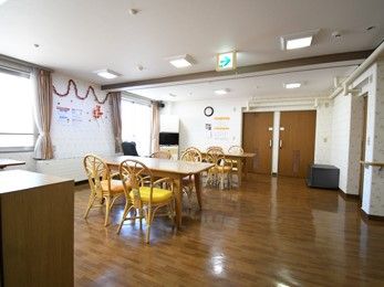 広くて使い勝手がいい食堂