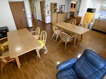 みんなが集まる共用スペース