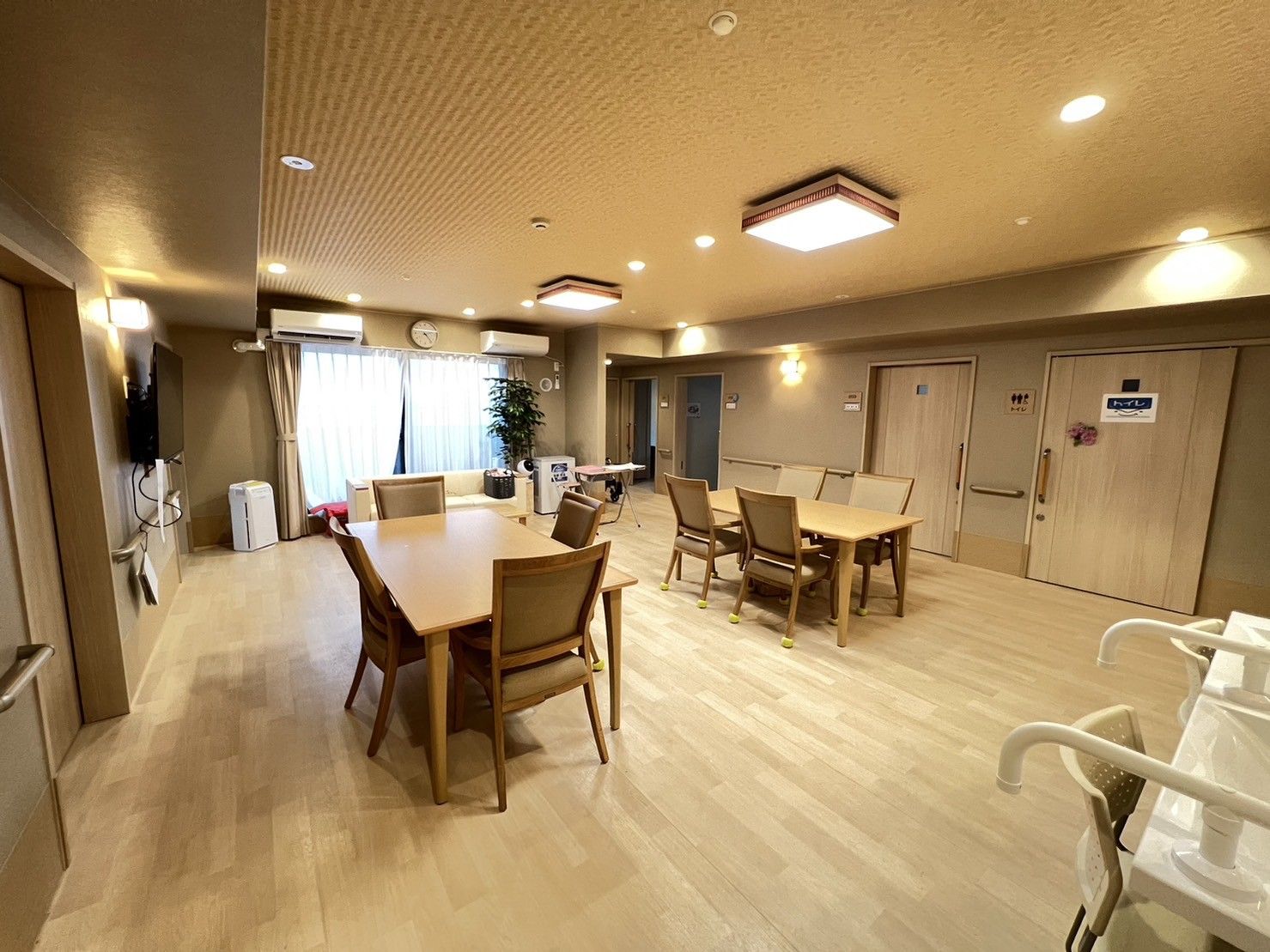 充実した毎日を送る入居者様