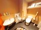 清潔なトイレスペース