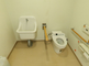 バリアフリーのトイレ設備