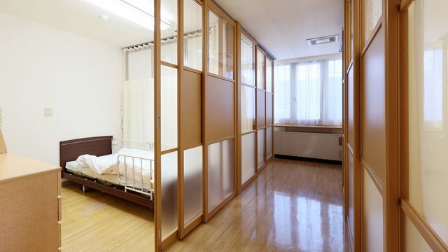 ゆったりとした居室