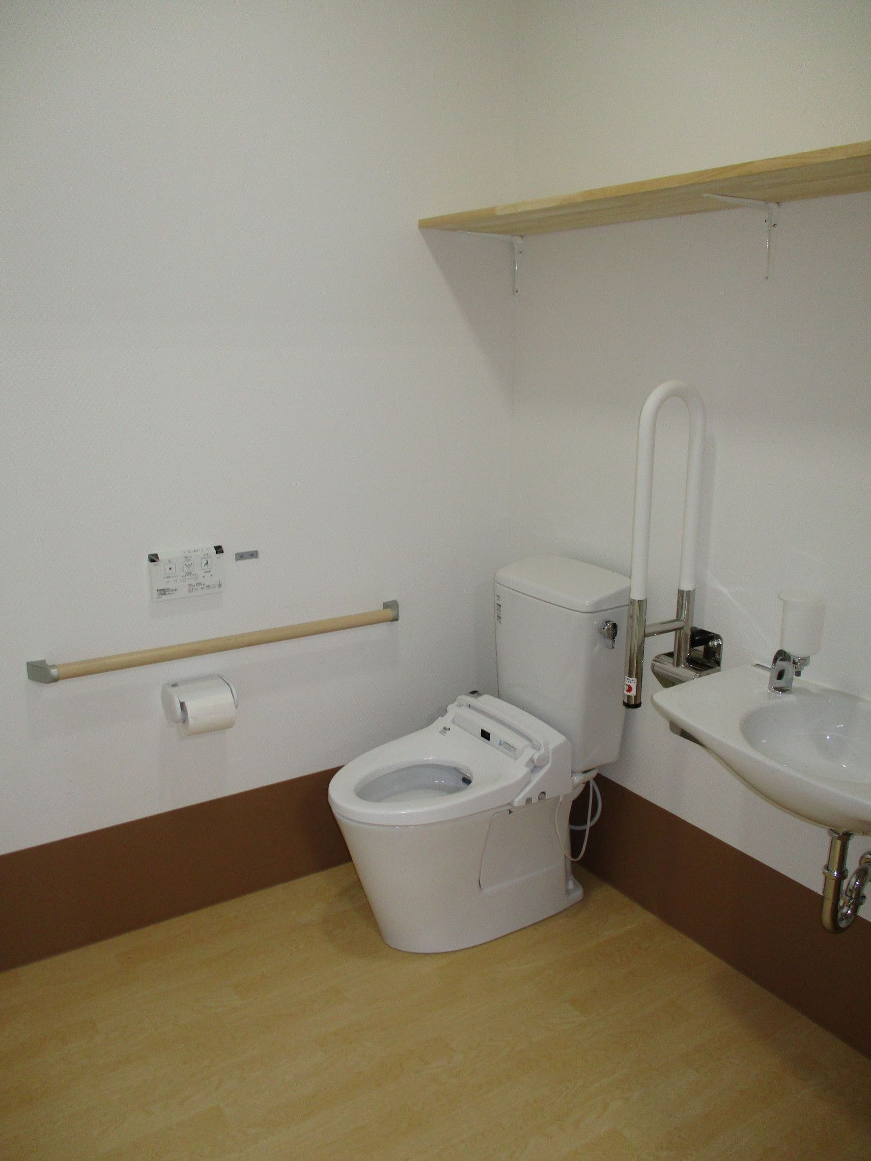 快適なトイレ設備