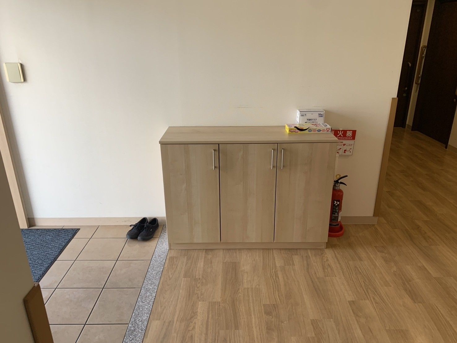 玄関の収納スペース