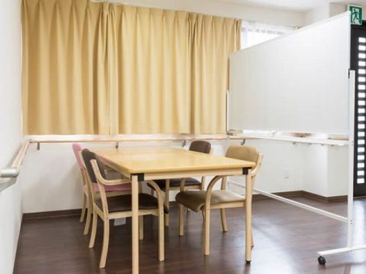 相談ブース・食堂