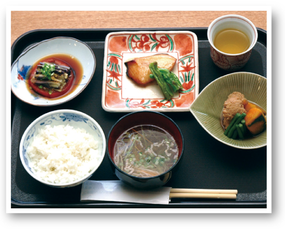 健康的な和食の一食
