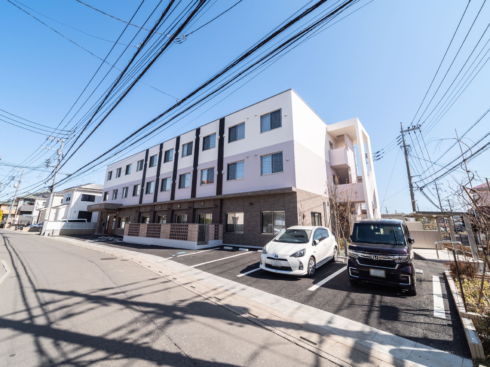 介護施設の外観