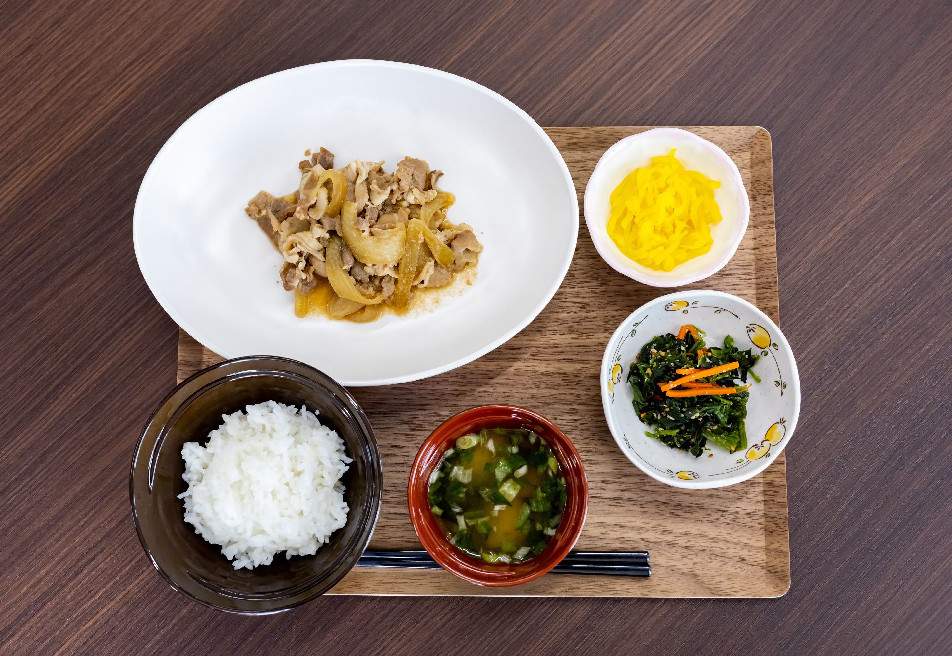 和風な食事の一例