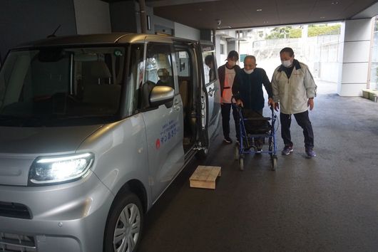 朝日野総合病院への送迎