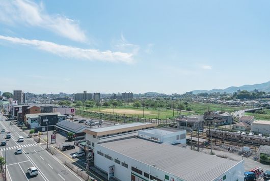 ７階からの主な景色