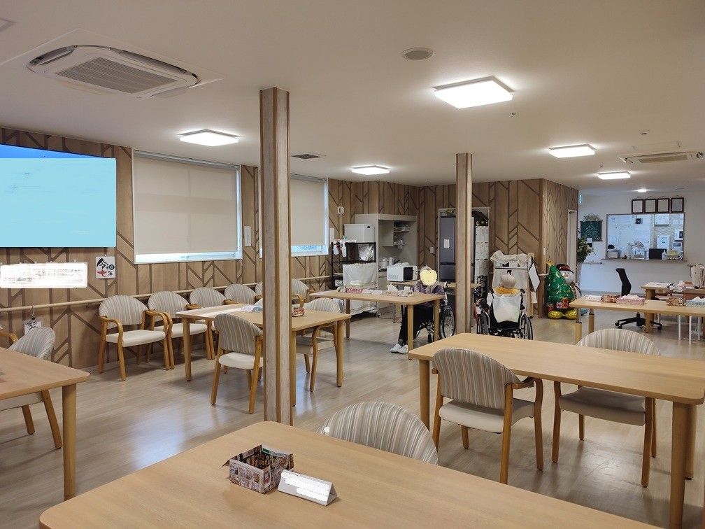 広々とした共有スペース