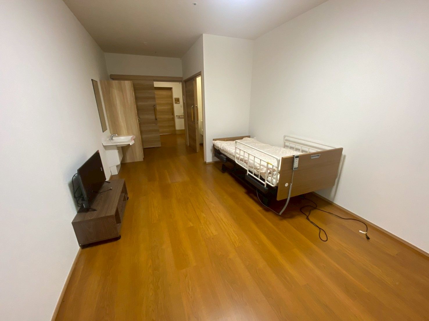 落ち着いた個室の様子