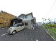 駐車場と周辺の風景