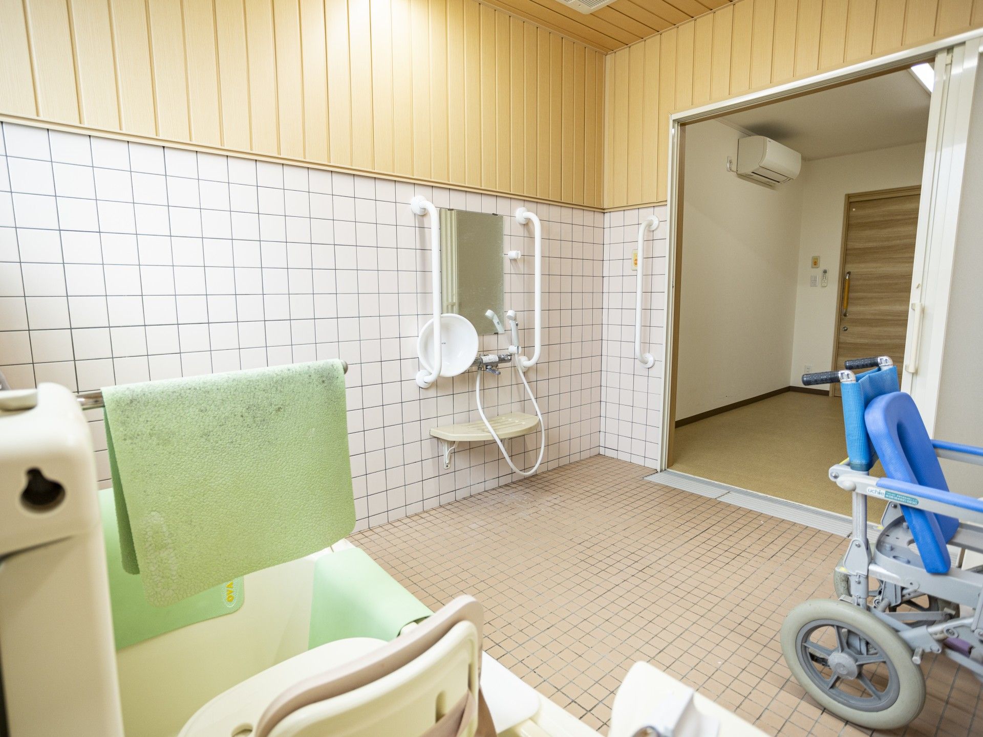 使いやすい浴室