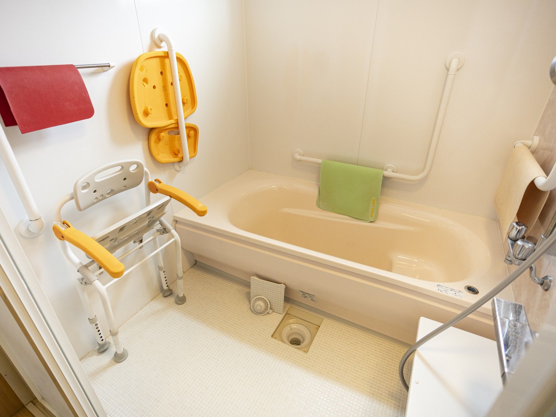 安全な入浴設備