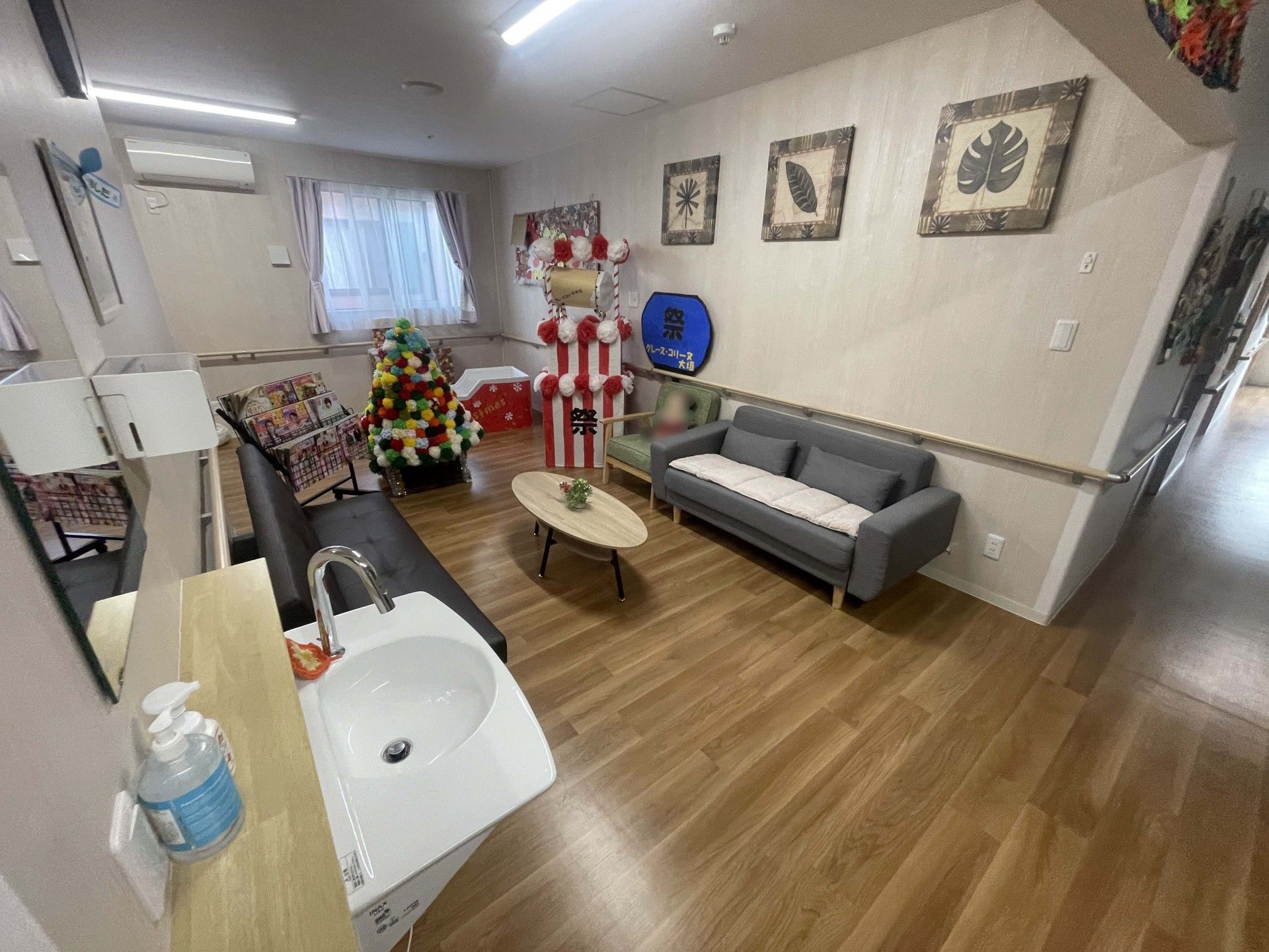 くつろぎのスペース