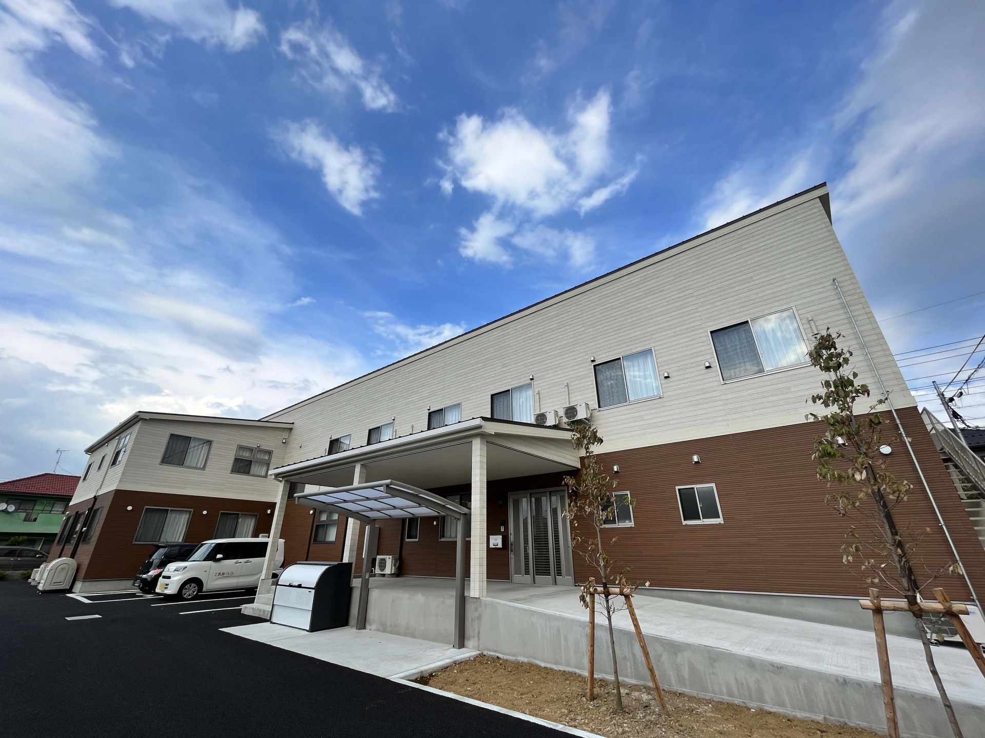 2階建ての施設