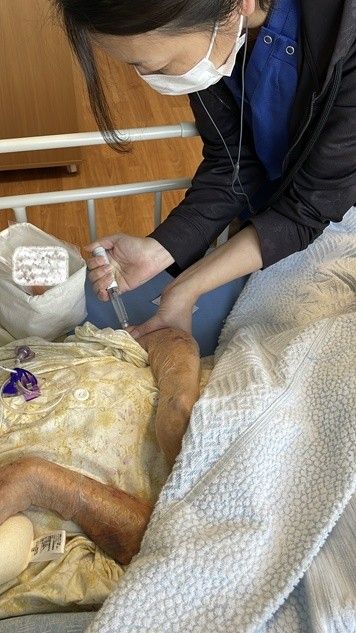 ケアスタッフの手厚い支援