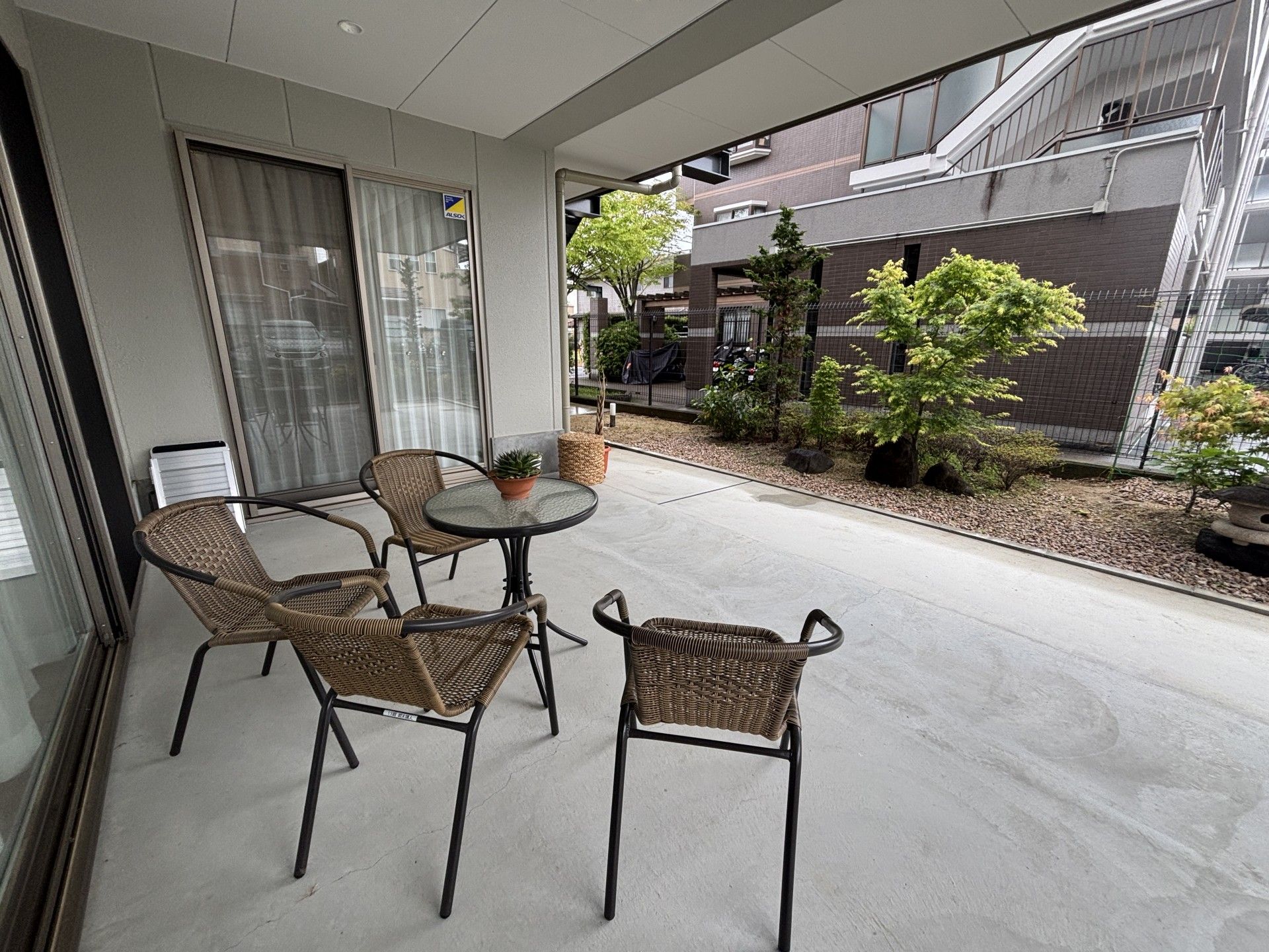 くつろぎのテラス