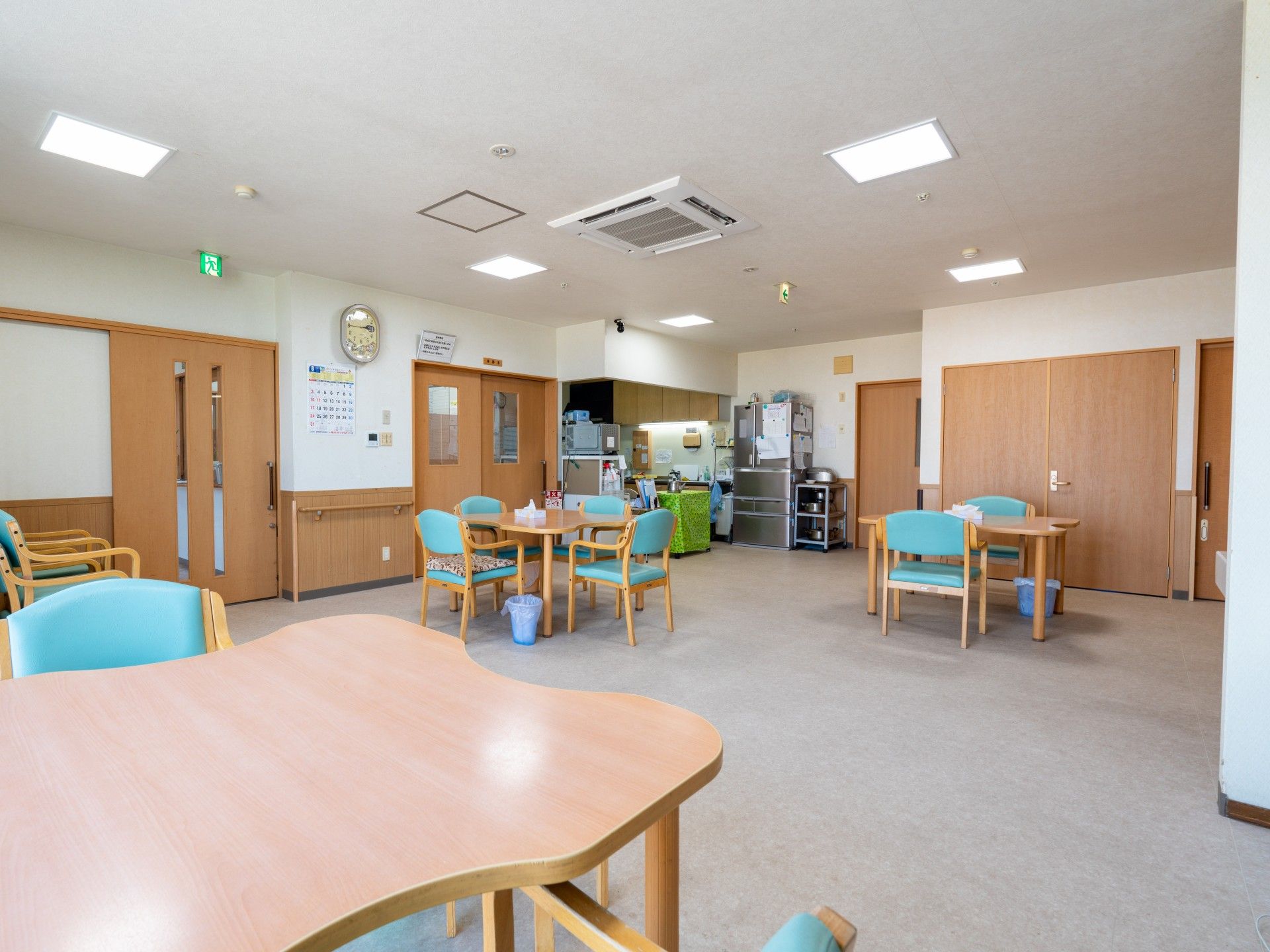 広々とした共有スペース