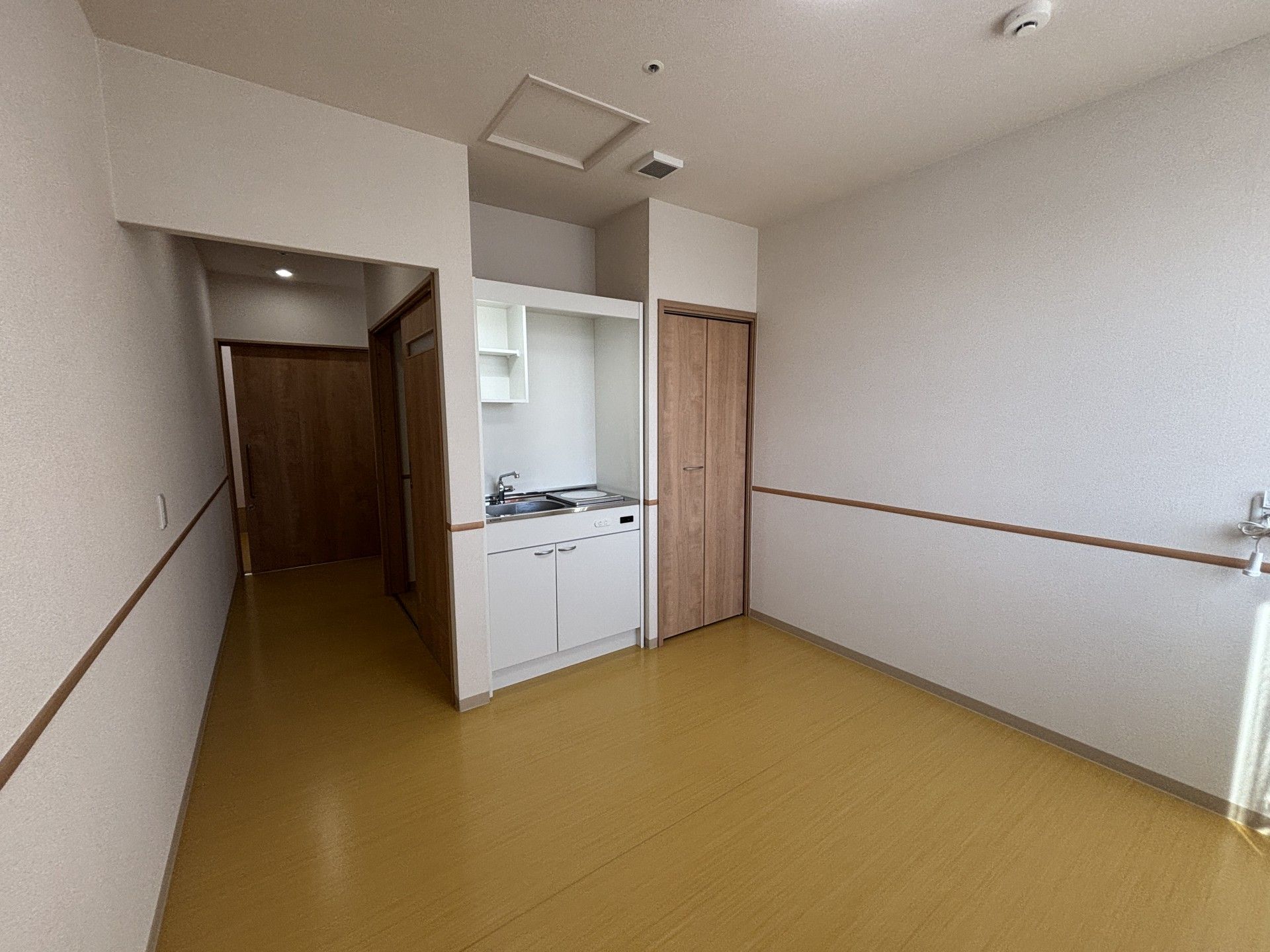 シンプルな居室
