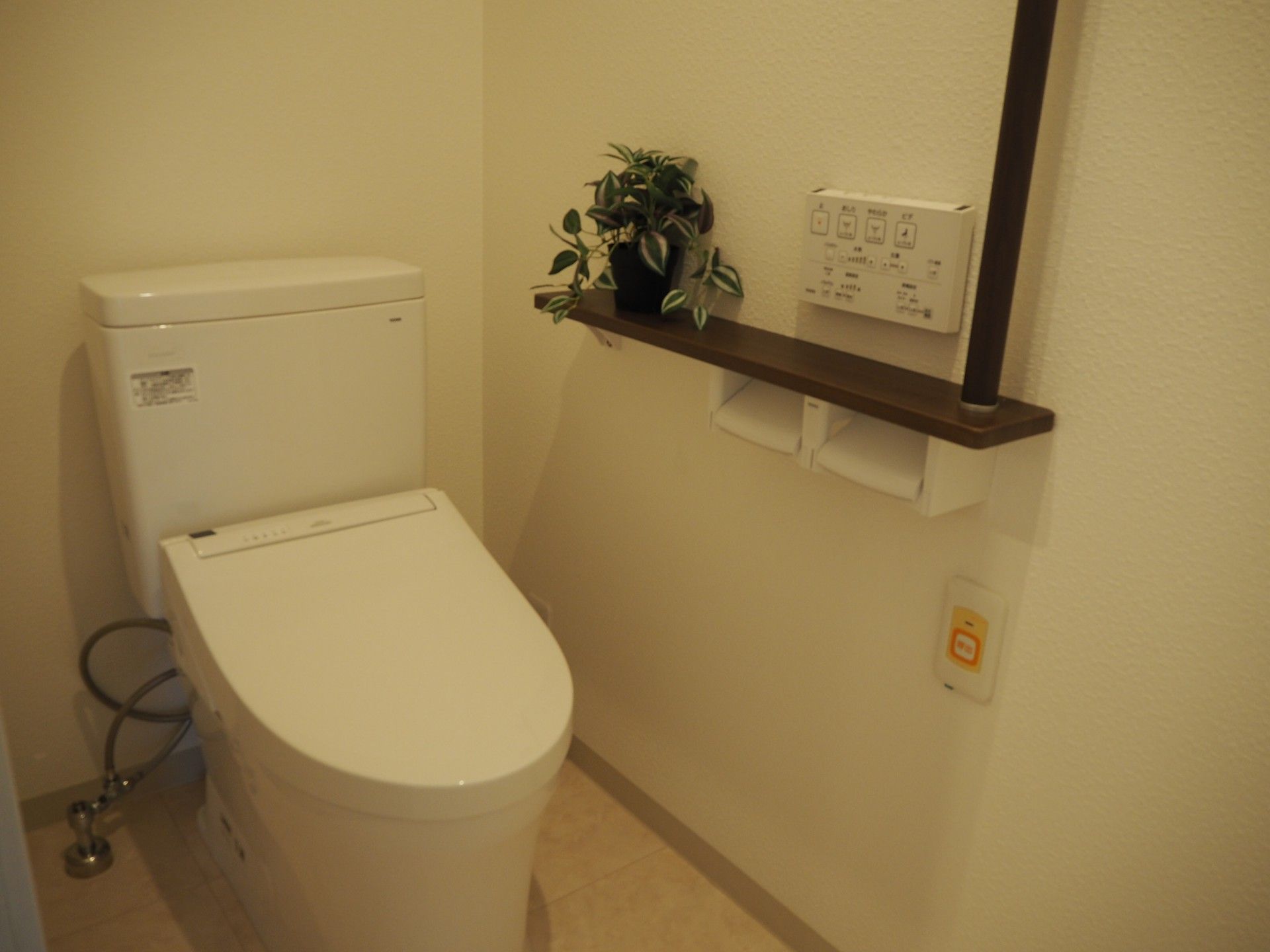 清潔感のあるトイレ空間