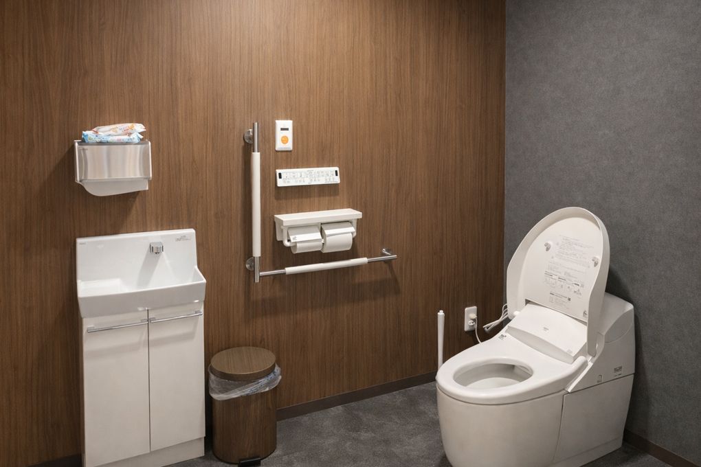 使いやすいトイレ設備
