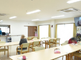 介護施設の共有スペースの内観