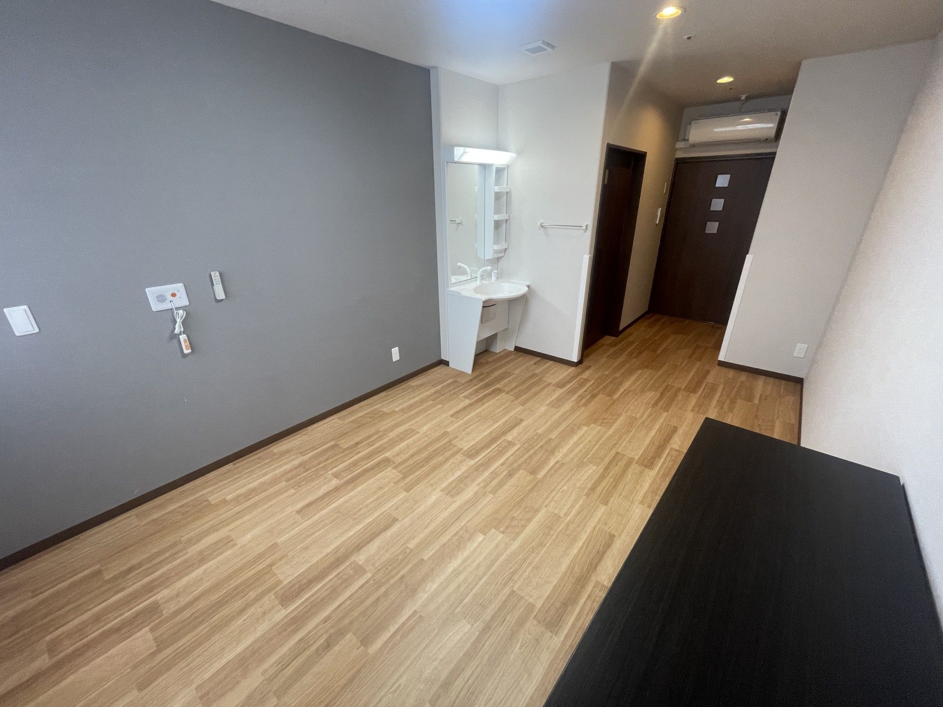 落ち着いた個室の様子