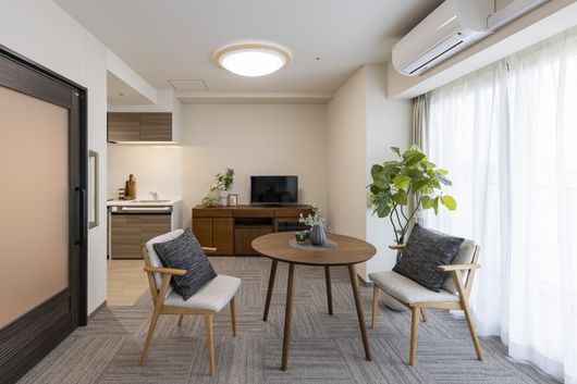 モデルルーム　2人部屋